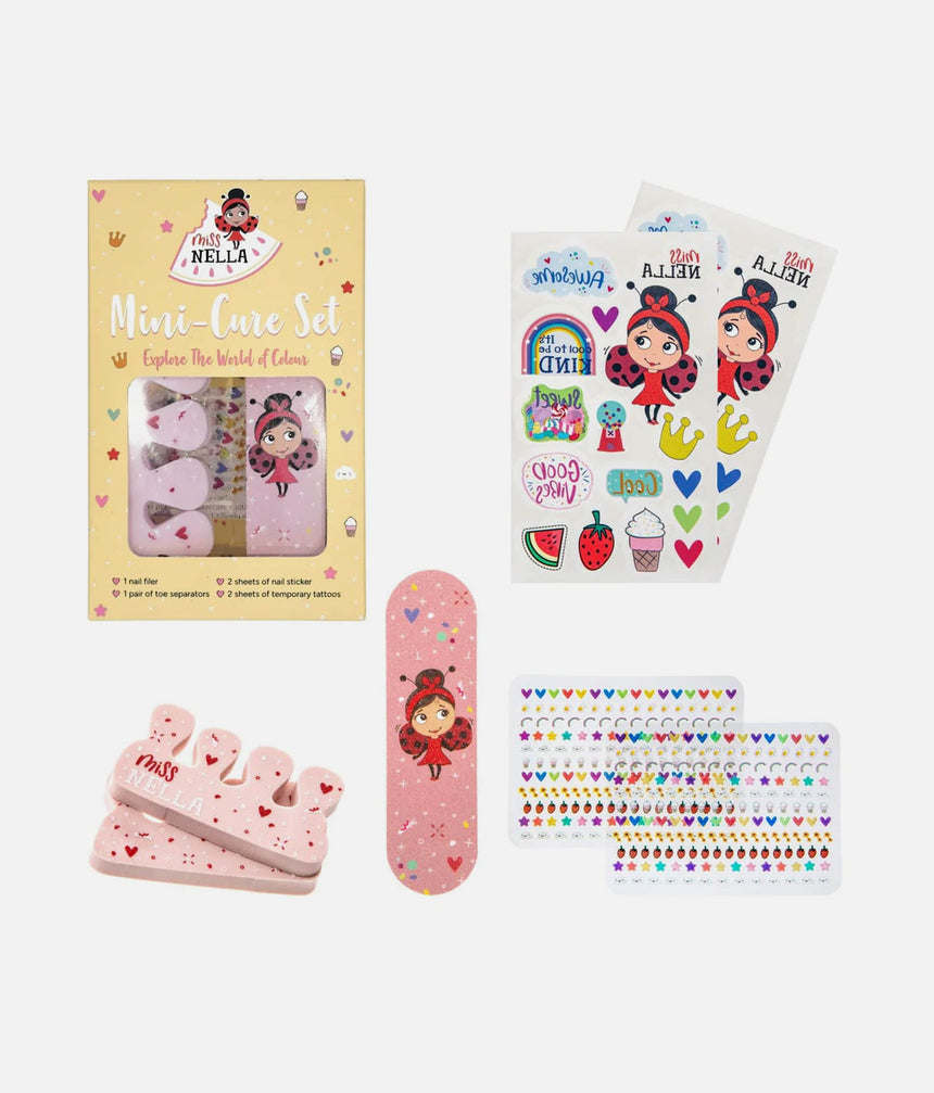 Bag of Wonders Gift Set, Tweens Non-Toxic Makeup & Nail Polish Kit