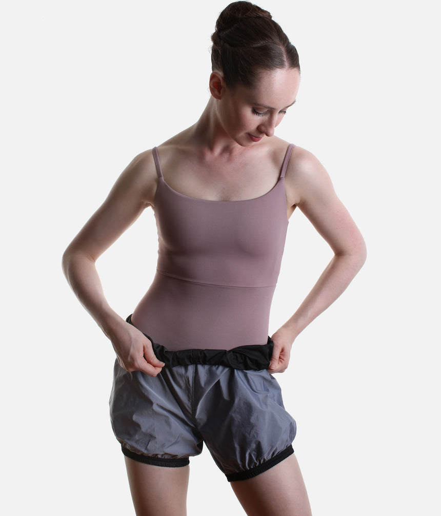 Bullet Pointe Reversible Ballet Warm-Up Shorts