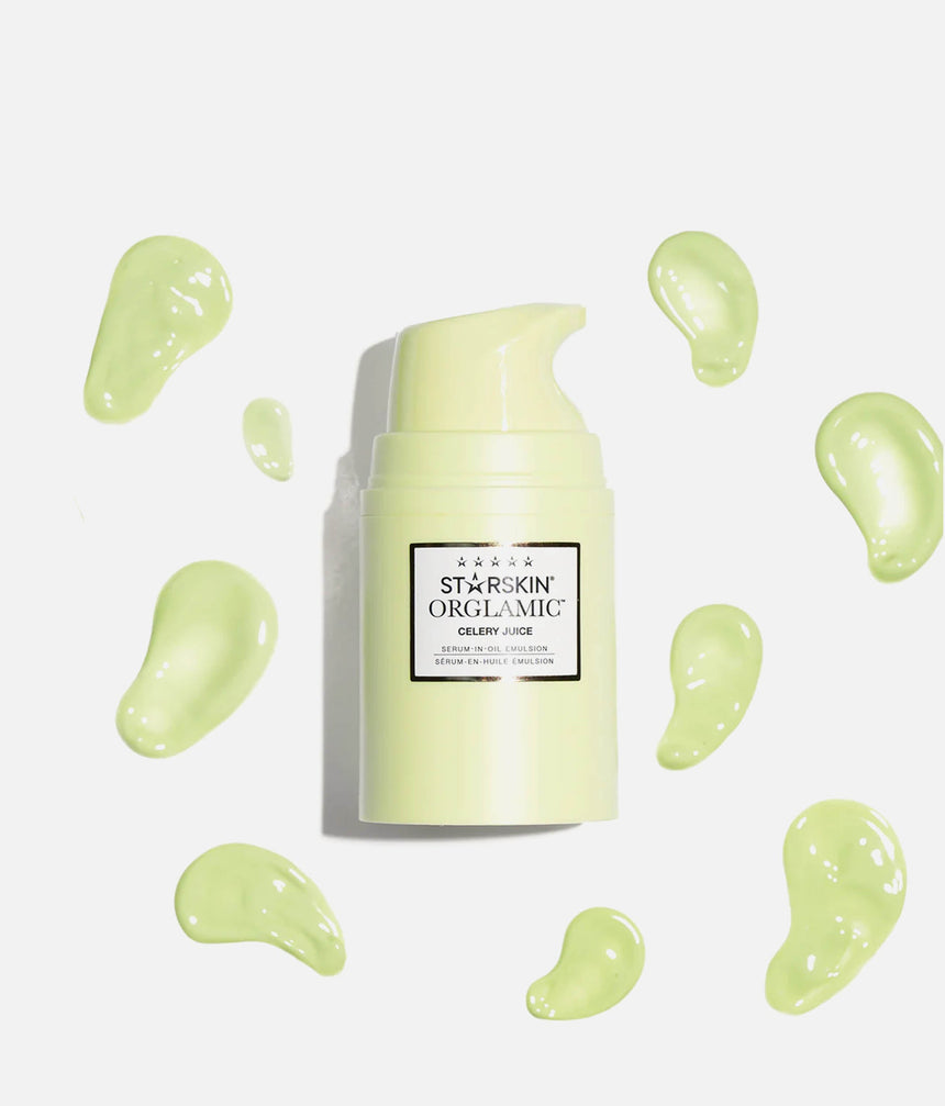 ORGLAMIC® Celery Juice SERUM-IN-OIL EMULSION, Hydrating Glow Treatment