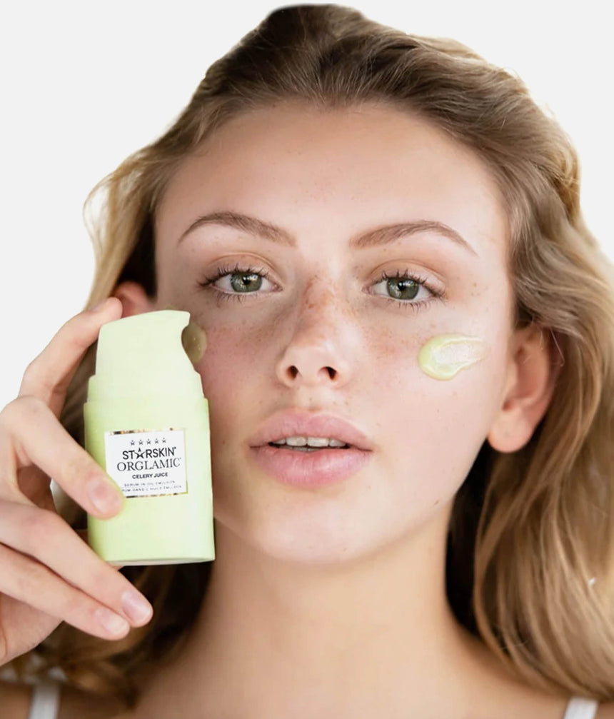 ORGLAMIC® Celery Juice SERUM-IN-OIL EMULSION, Hydrating Glow Treatment
