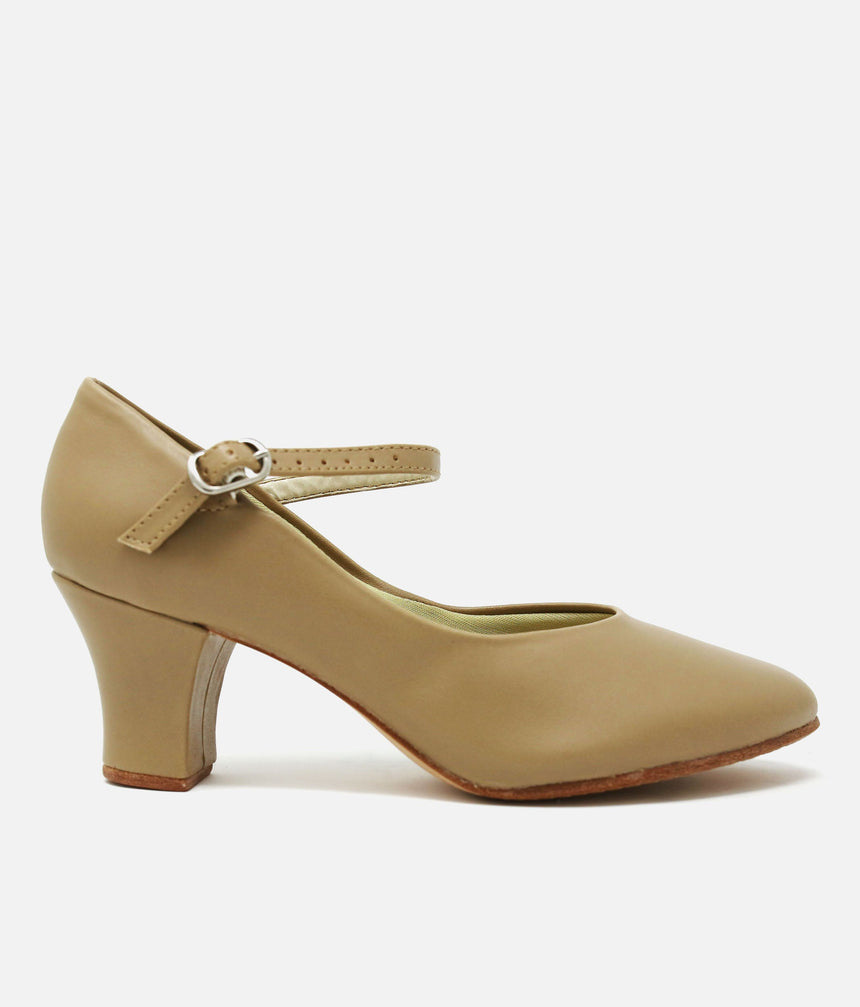 Classic Character Shoe - CH52 #tan_1-UK