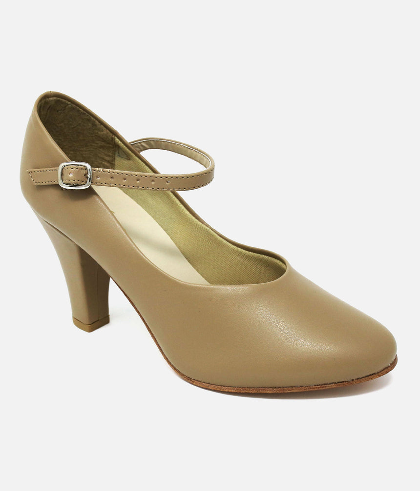 High Heel Character Shoe - CH 53 #tan