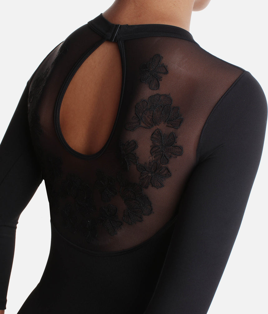 Girls Judy 3/4 Sleeve Leotard, Camellia Collection for Tween Dancers - CL60002