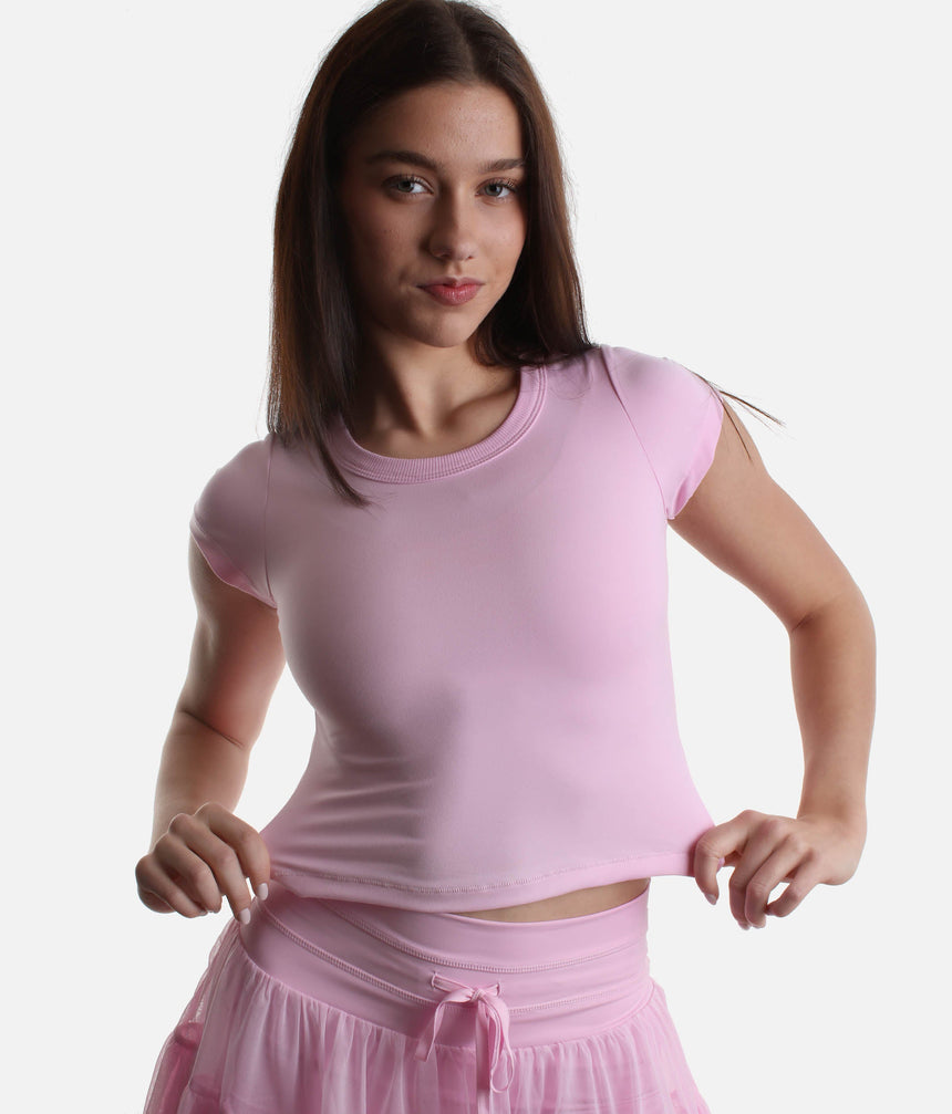 CALL ME BABY TEE - Your Little Cropped TShirt Reinvented