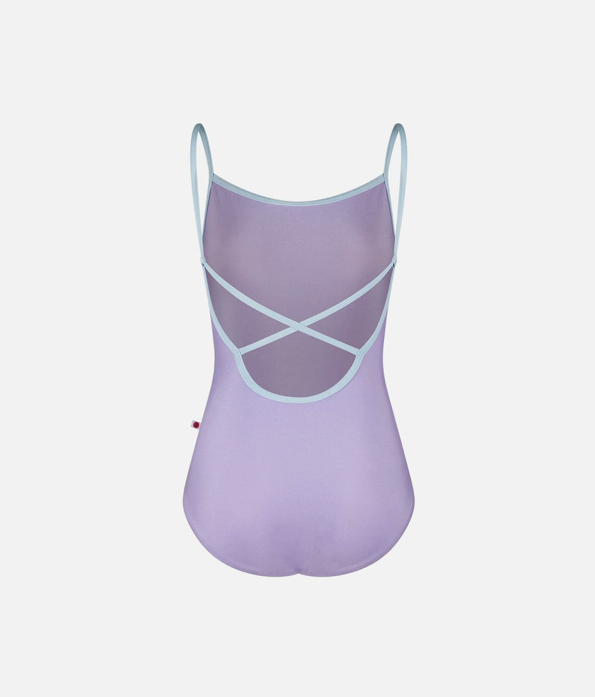 Daniela Ballet Leotard • Poem with Soft Velvet-Trimmed Cami Straps