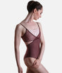 Elegant Camisole Ballet Leotard with Lace Waist, Classy Collection - BRIGID CL
