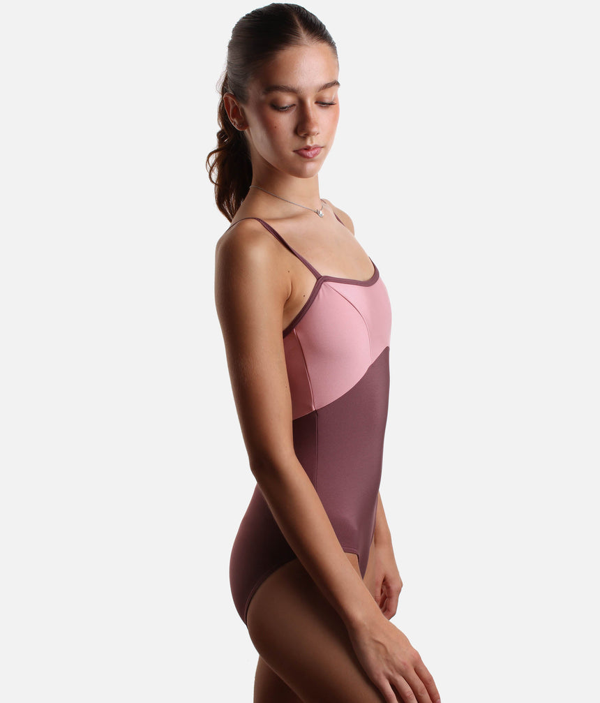 Camisole Dance Leotard with Flattering Empire Waist & Thin Straps - DENISE Phoenix