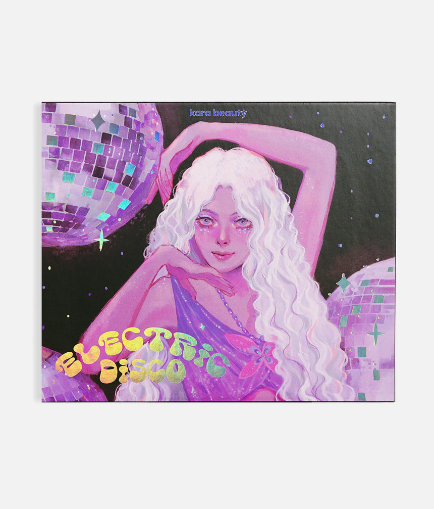 GLITTER PALETTE 30 Sparkly Shades for Face, Eyes & Body - ELECTRIC DISCO