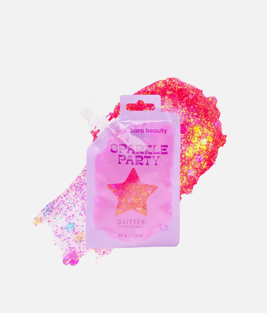 Hair & Body Glitter Gel, Single Packs, Long-Lasting Non-Sticky - SPARKLE GEL