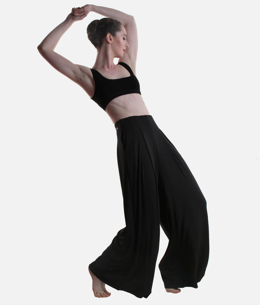 Wide Leg Pant, High Waisted Lounge & Travel Pants with Pockets - GO WITH FLOW