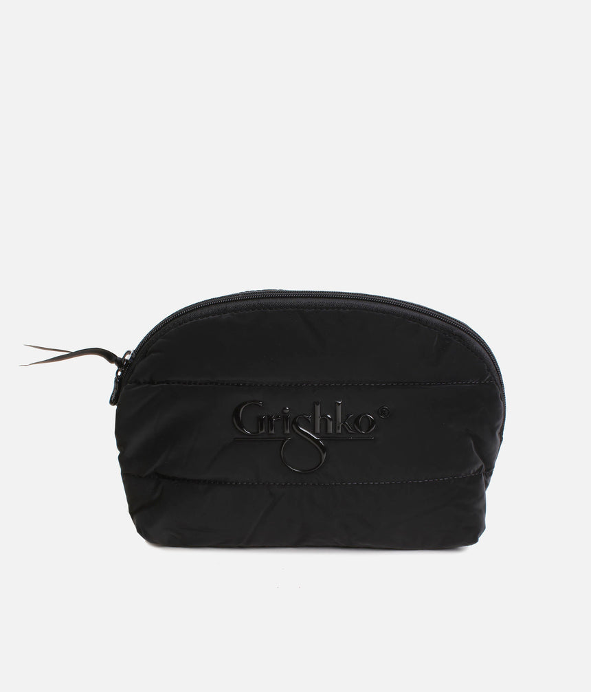 Quilted Cosmetic Bag - Makeup & Accessory Pouch - BC004