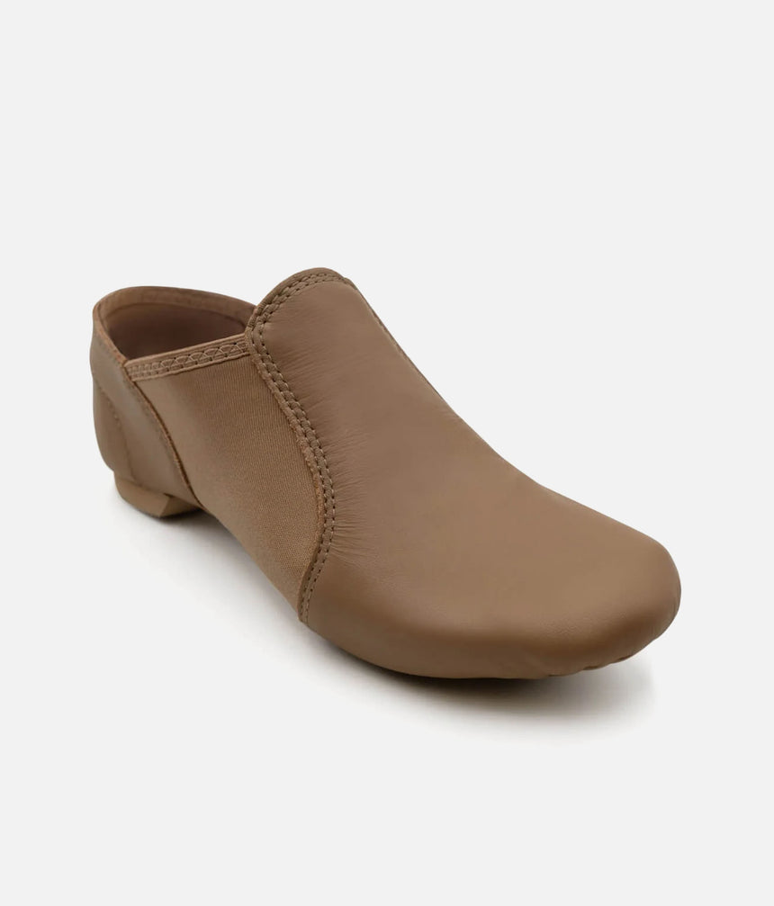 E-Series Adult Leather Slip-On Jazz Shoes • EJ2
