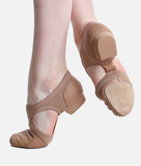 Open Arch Split Sole Jazz Shoes, Lightweight, Breathable & Ultra-Flexible - JZ44