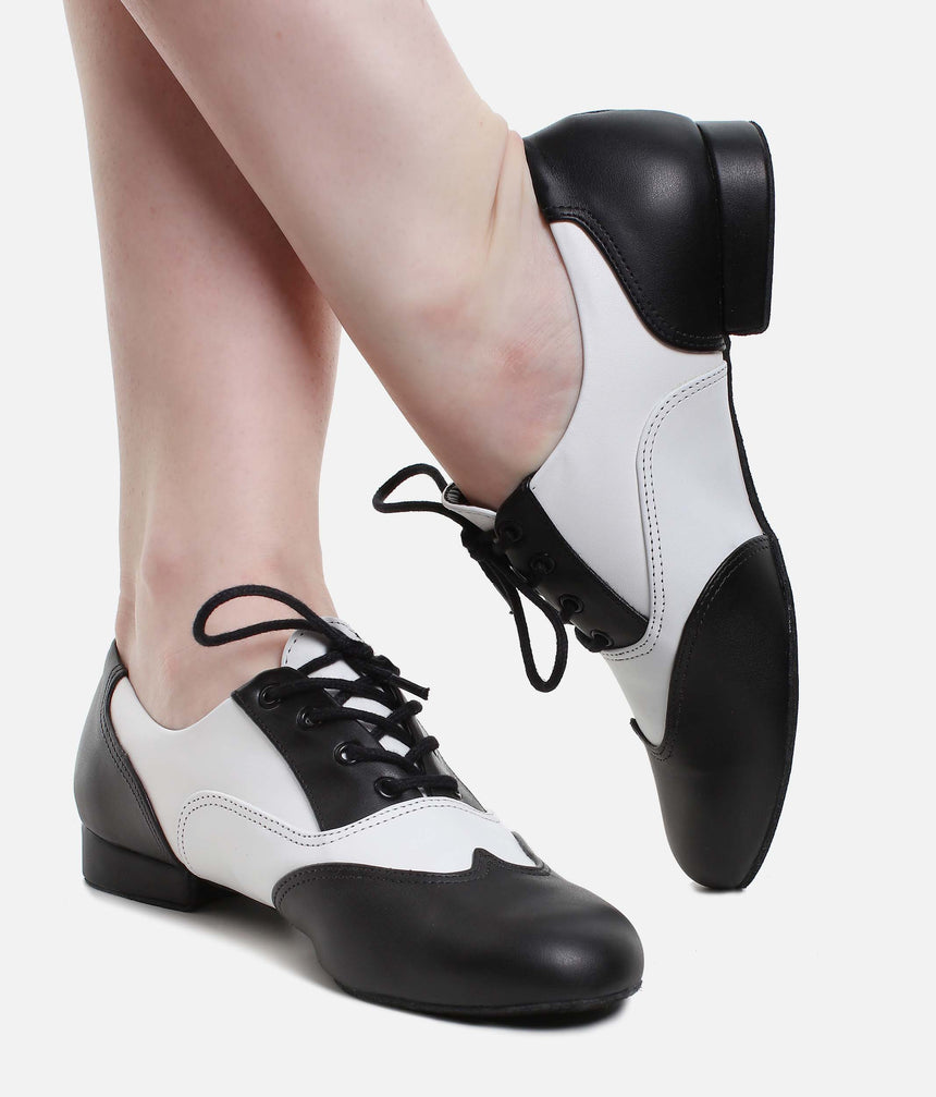 Practice Ballroom Shoes, Oxford Style - JZ97