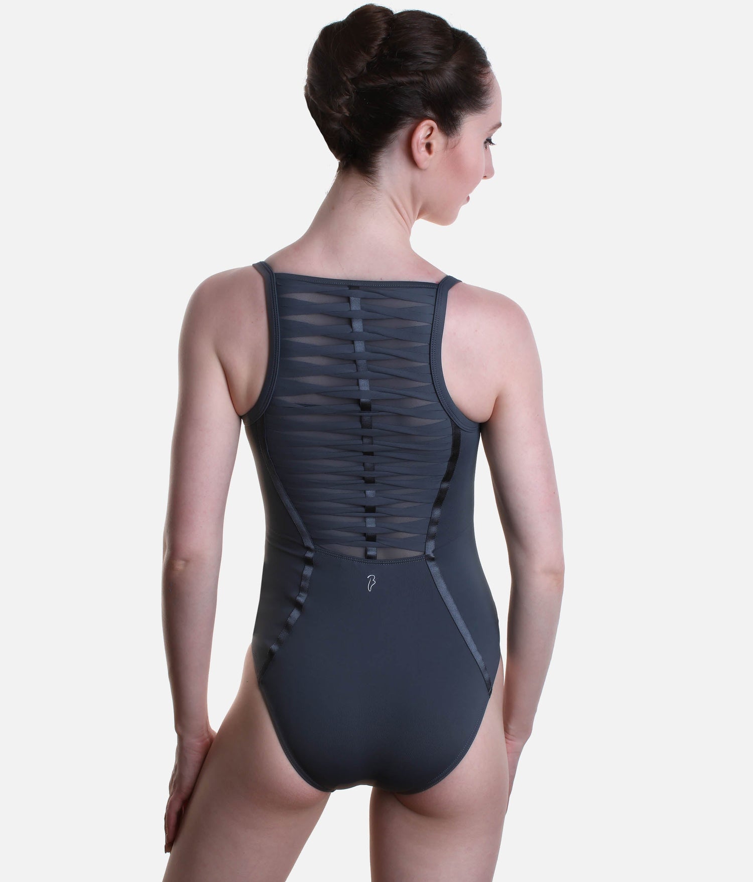 Camisole Dance Leotard, Mesh Twist Back - L5297