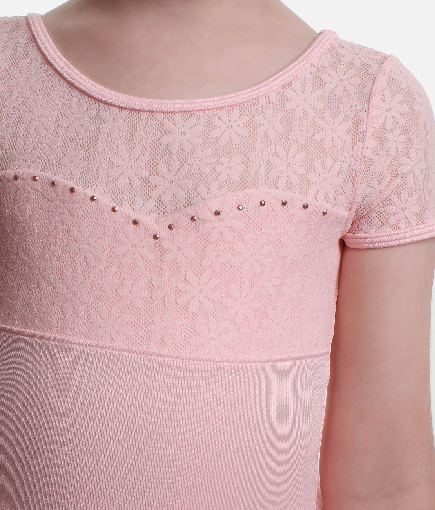 Majesty Cap Sleeve Tutu Dress, Daisy Lace Detail  - M1564C