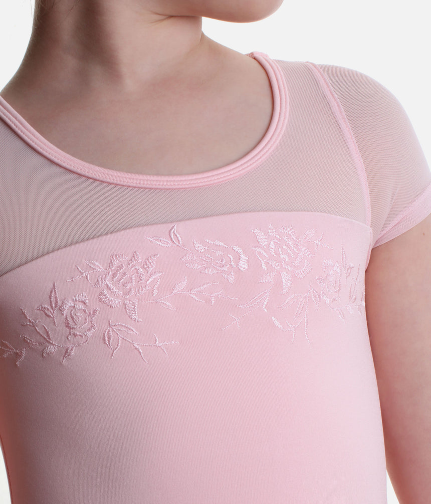 Petite Adagio Girls’ Cap Sleeve Tutu Dress • Pink M20012C