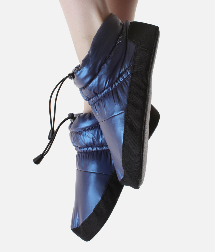Short Warm-Up Booties, Pointe Shoe-Friendly Ballet Slippers for Dancers - M75