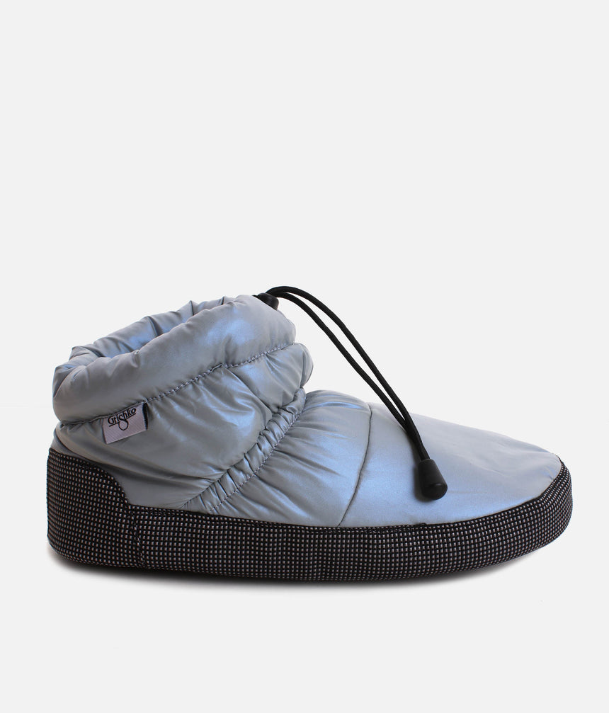 Short Warm-Up Booties, Pointe Shoe-Friendly Ballet Slippers for Dancers - M75