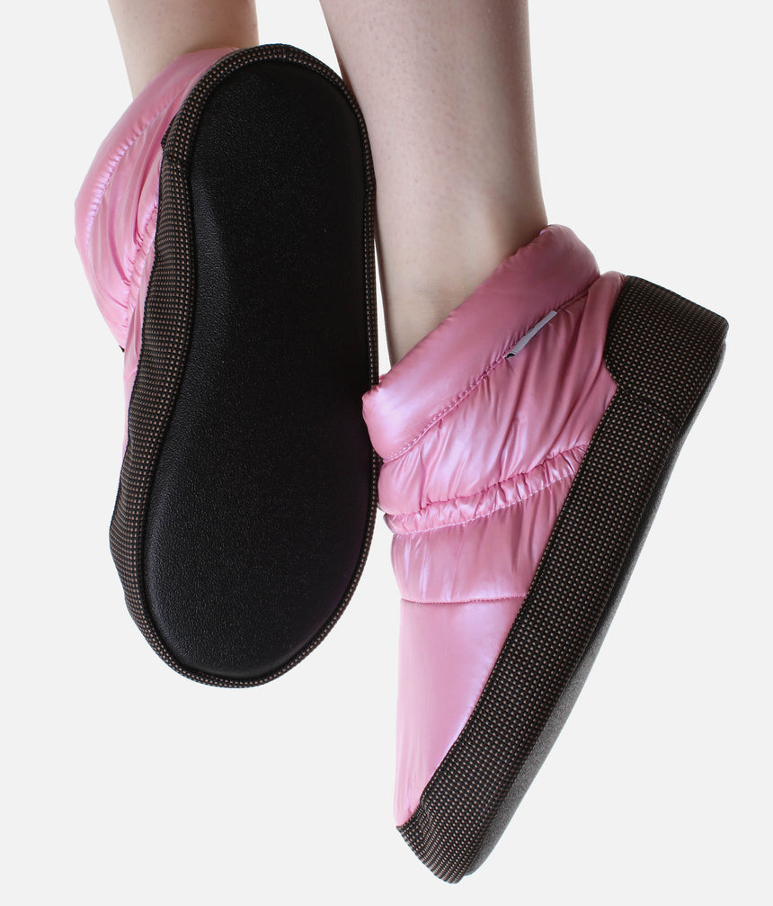 Short Warm-Up Booties, Pointe Shoe-Friendly Ballet Slippers for Dancers - M75