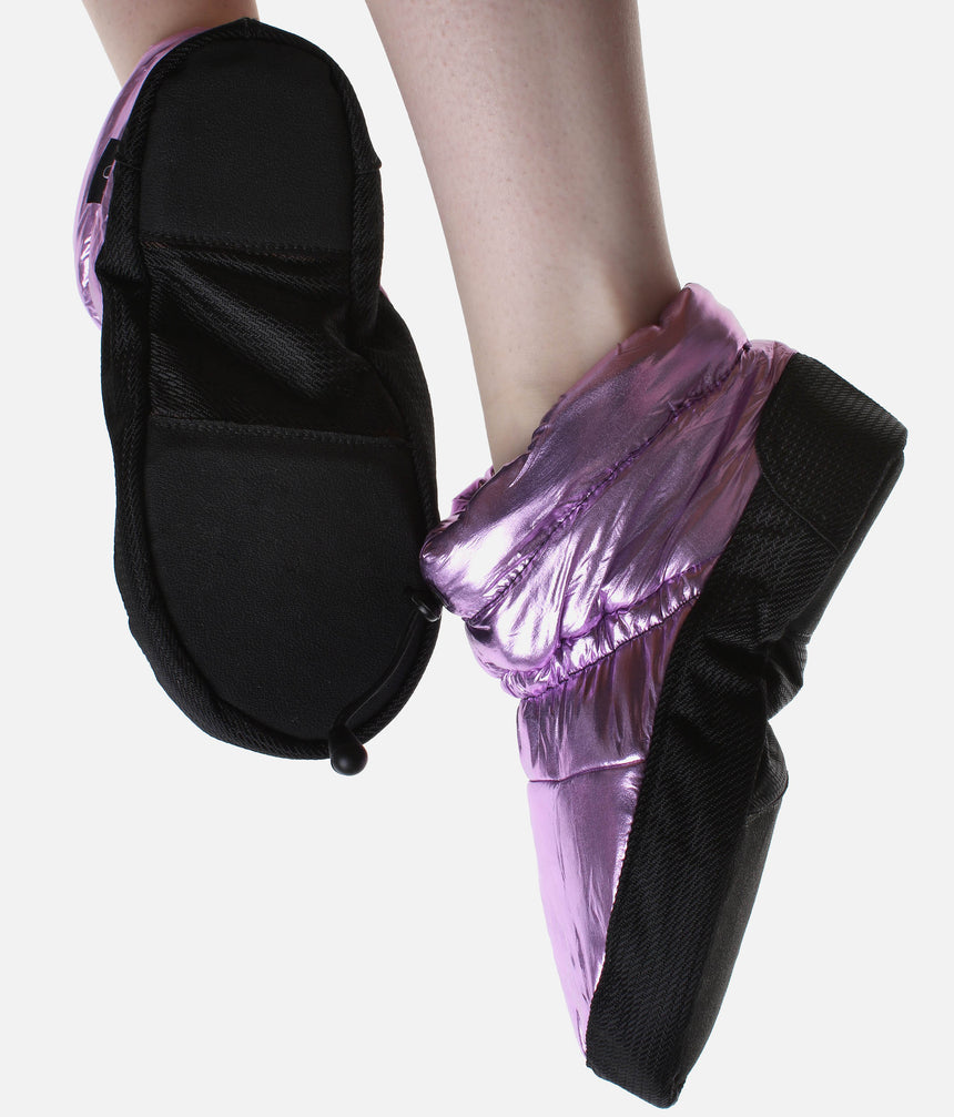 Split Sole Warm-Up Booties, Low Cut with Anti-Slip Grip - M75S