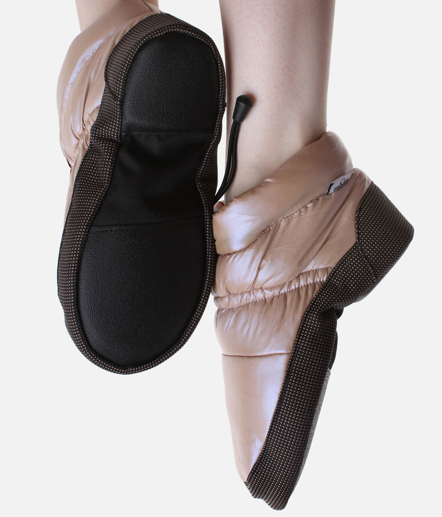 Split Sole Warm-Up Booties, Low Cut with Anti-Slip Grip - M75S