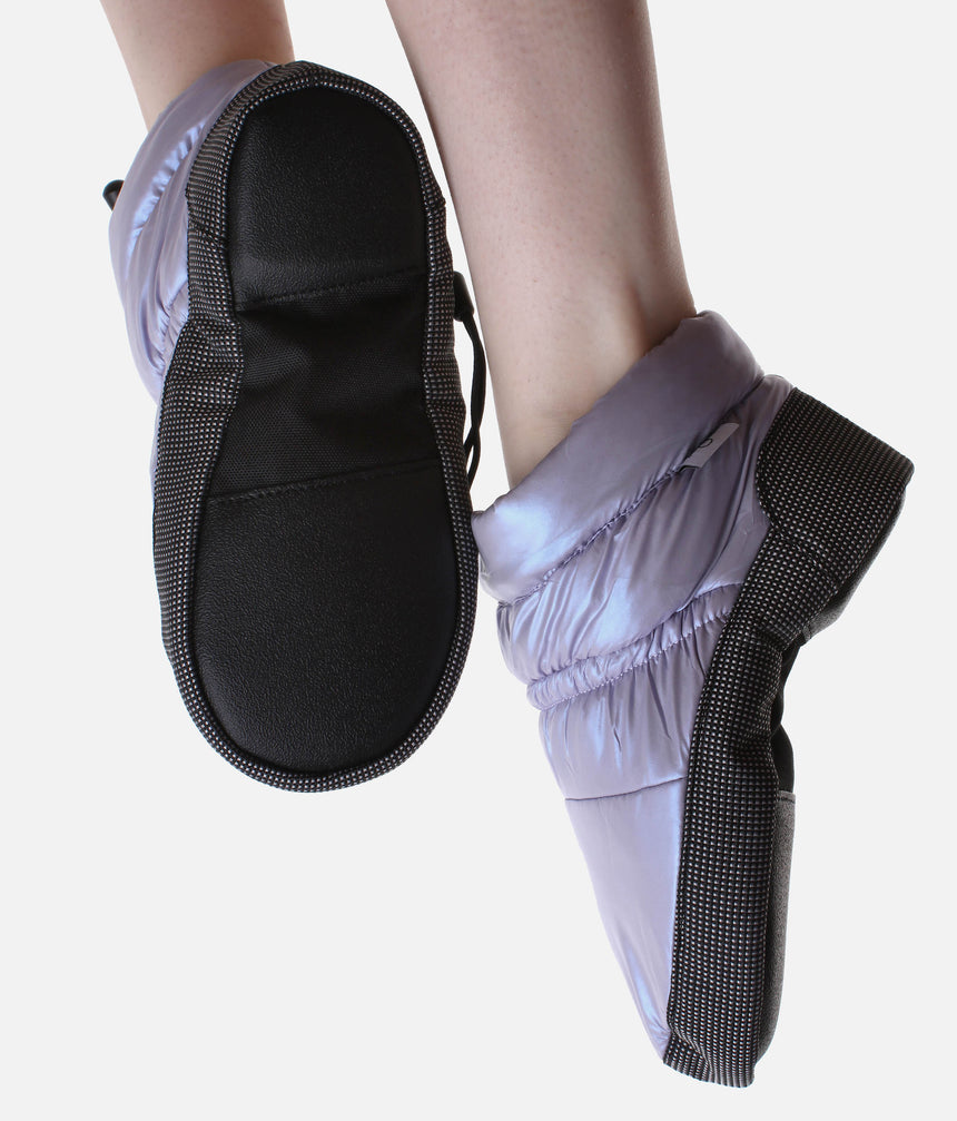 Split Sole Warm-Up Booties, Low Cut with Anti-Slip Grip - M75S
