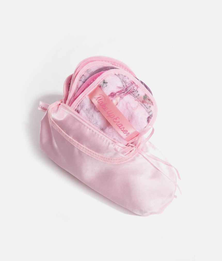 Ballet Core MakeUp Eraser 7-Day Set with Pointe Shoe Case