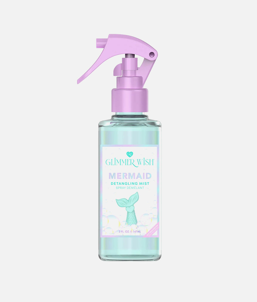 Mermaid Hair Detangling Mist, Tropical Scented, Knot-Free Spray