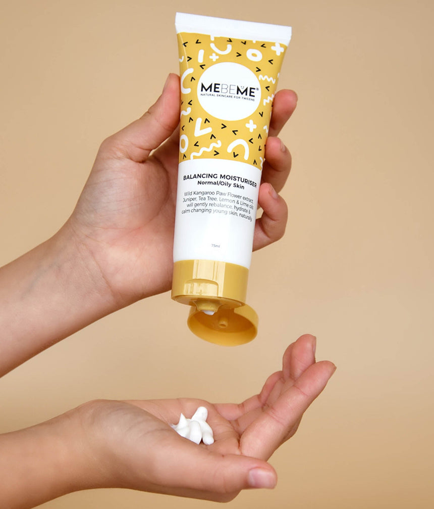 Balancing Moisturiser for Tweens, Natural Skincare for Oily & Changing Skin