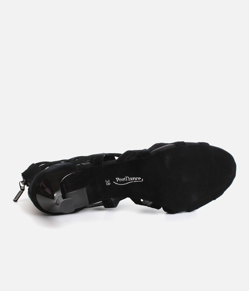 High Heeled Dance Shoes, Latin Practice & Performance, 50mm Heel - PD804