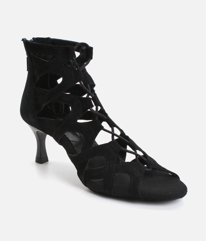 High Heeled Dance Shoes, Latin Practice & Performance, 50mm Heel - PD804