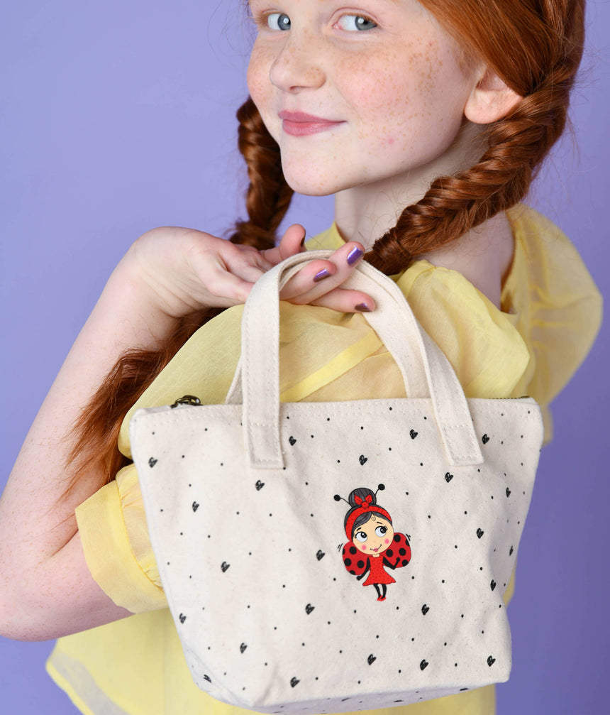 BAG OF WONDERS, Girls Pretend Play Makeup Set with Tote Bag & Accessories