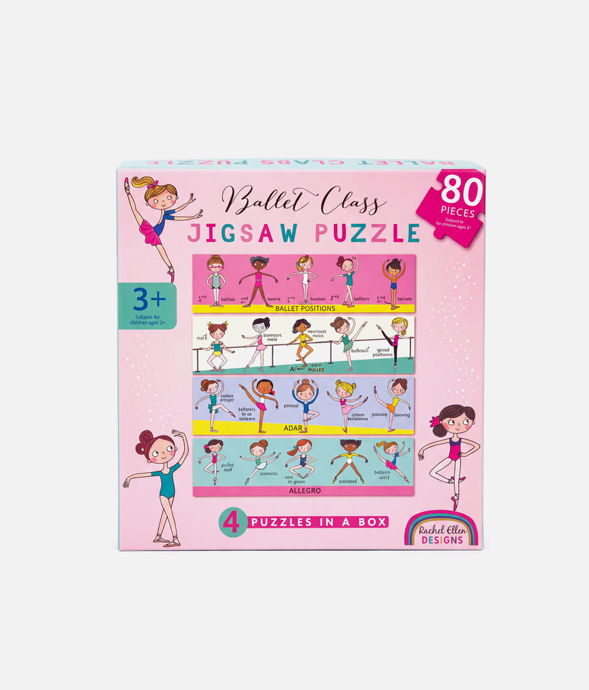 Ballet Class Jigsaw Puzzle for Children • 80-piece - PUZ03