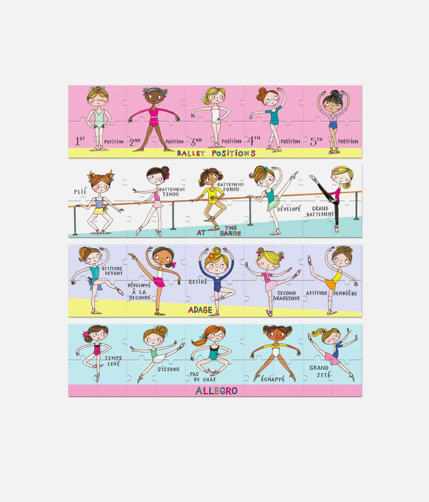 Ballet Class Jigsaw Puzzle for Children • 80-piece - PUZ03