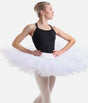 Belle Pancake Rehearsal Tutu Skirt with 6-Layer Firm Tulle & Built-In Trunk - R2921