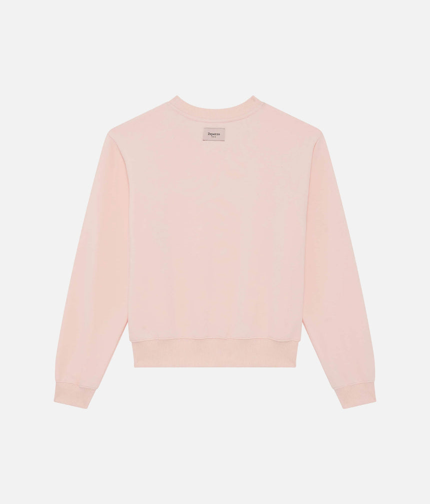 Cotton Fleece Sweatshirt, Studio-to-Street Style - S0696