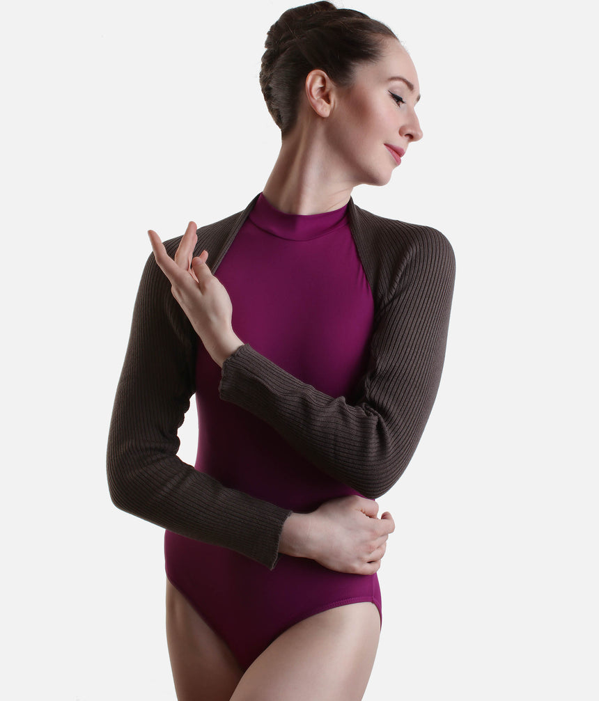 Ballet Warm-Up Shrug, Soft Knit Long Sleeve Dancewear - SD1003