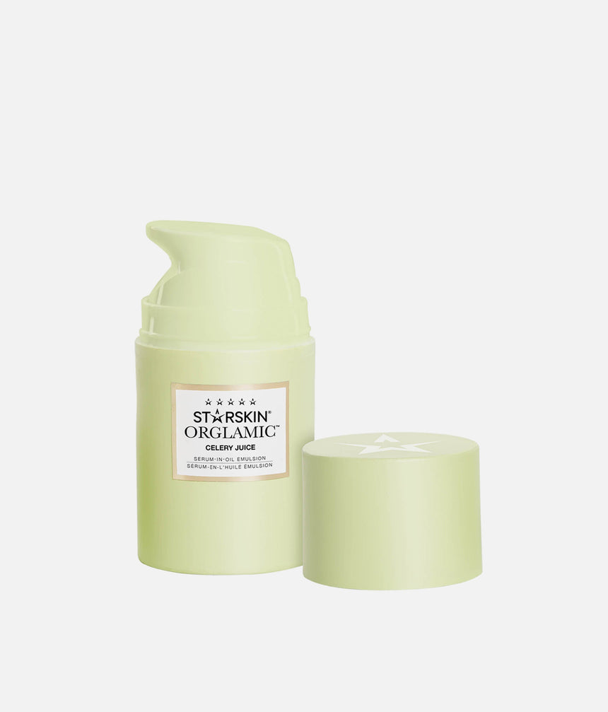 ORGLAMIC® Celery Juice SERUM-IN-OIL EMULSION, Hydrating Glow Treatment