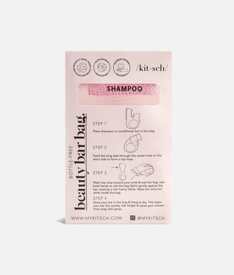 Shampoo Bag – Mesh Bar Holder for Quick-Dry Storage