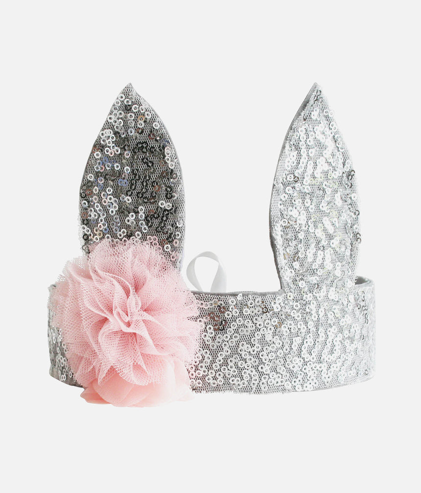 Magical Sparkly Hair Accessory for Tiny Ballerinas - BUNNY EARS CROWN