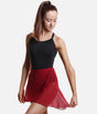 Classic Wrap Ballet Skirt with High-Low Hem & Adjustable Tie Waist - SL60