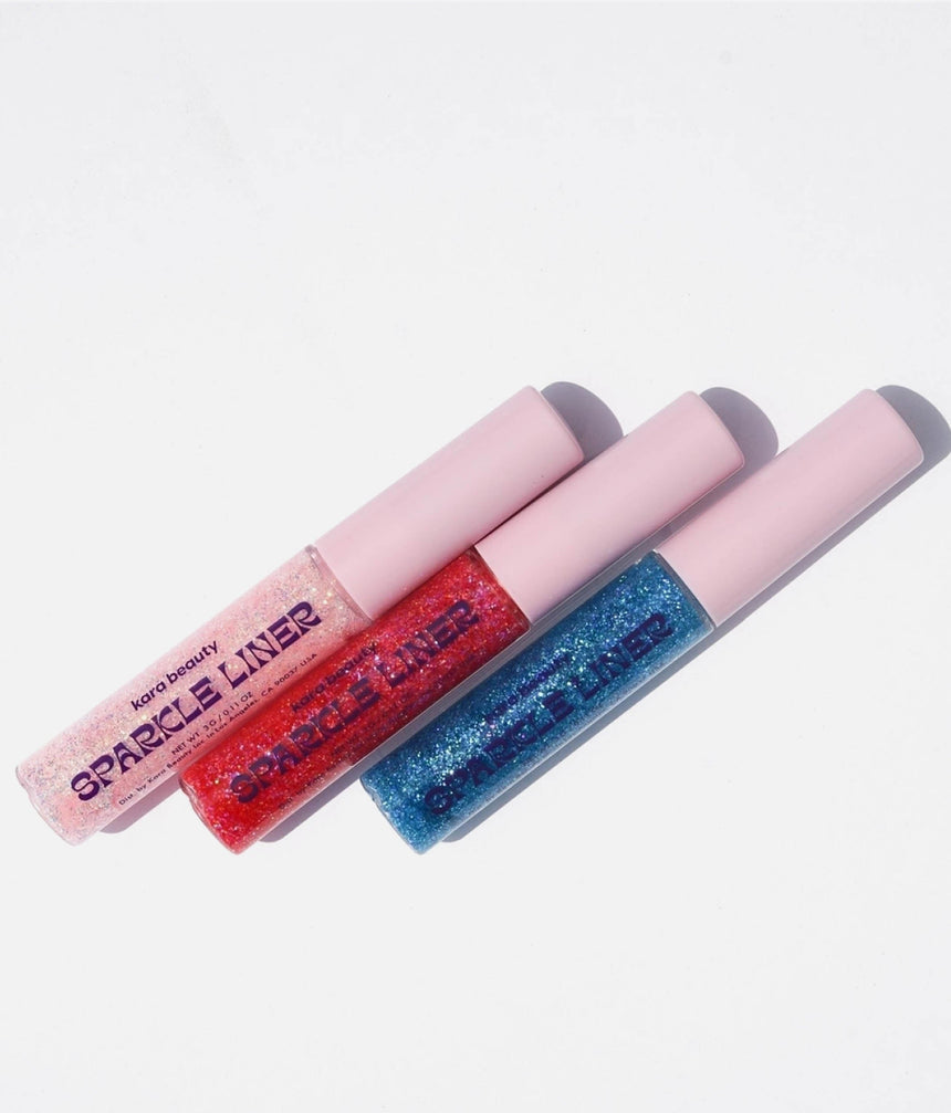 Sparkle Liner Trio for Eyes, Lips & Face Highlights - GLITTER EYELINER