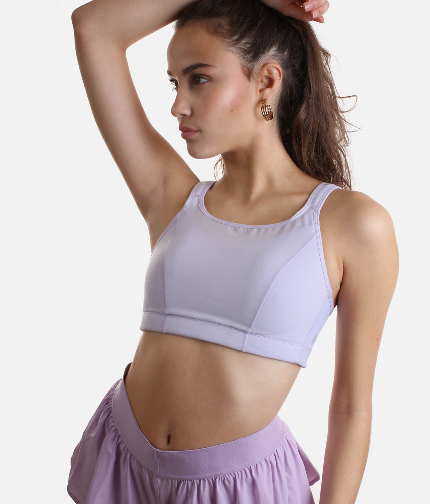 High Impact Sports Bra with Molded Cups & Convertible Straps - SUPERBRA
