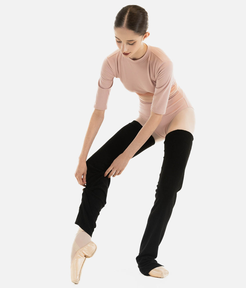 Theodosia Legwarmers, Fashionable 80cm Warm-Up Essential for Ballet - DA5039