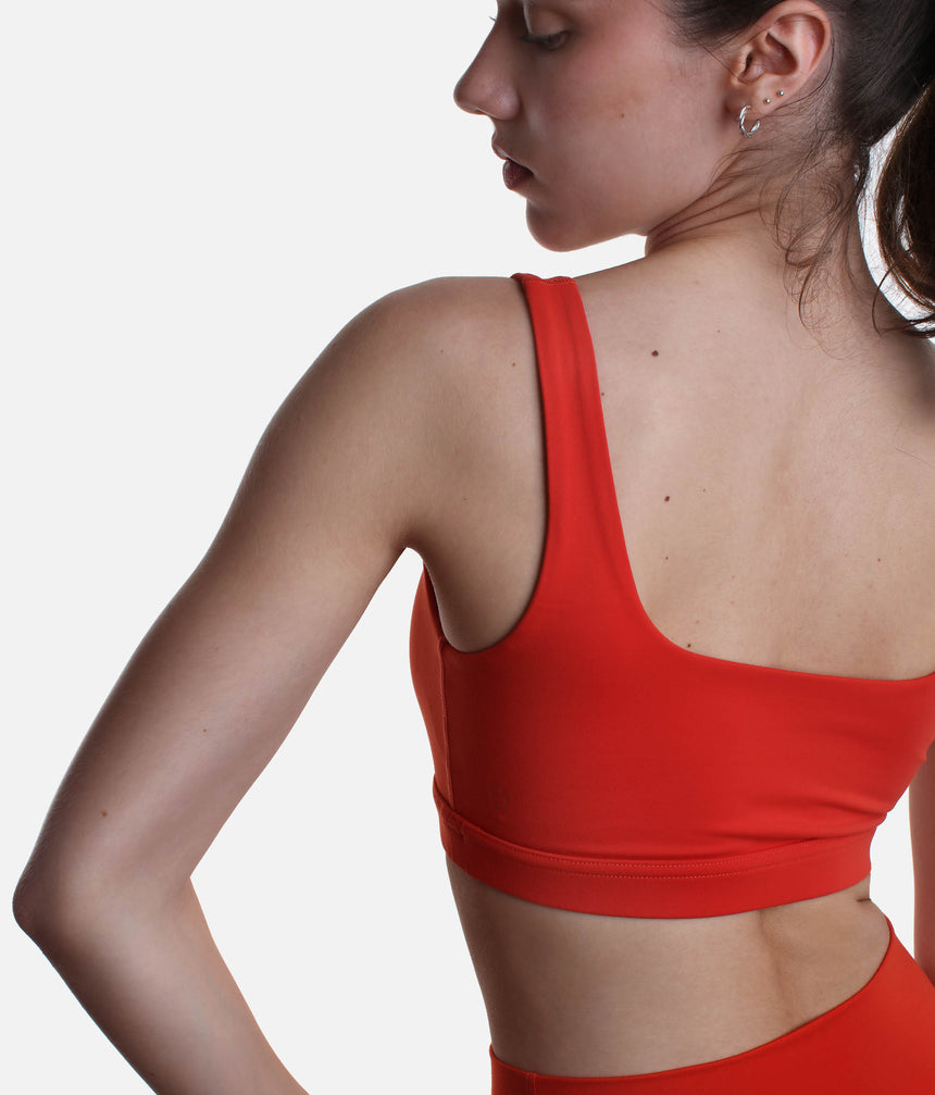 Minimalist Square Neck Sports Bra for Yoga & Pilates - TONE BRA