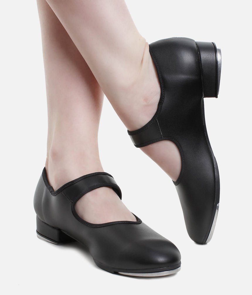 Girls' Velcro Tap Shoe, Vegan Shoes for Beginners - TA37 / TA38