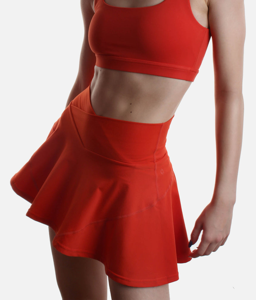 HOURGLASS Twirl Skort, Crisscross High-waisted Design
