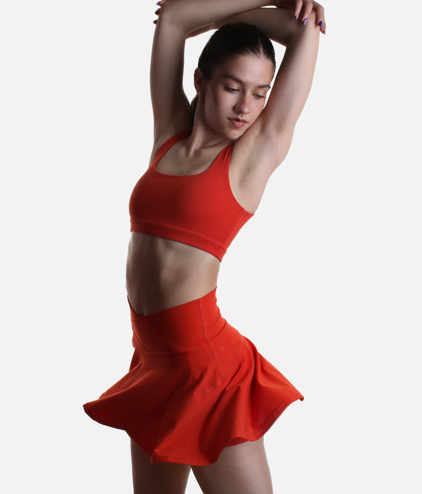 HOURGLASS Twirl Skort, Crisscross High-waisted Design