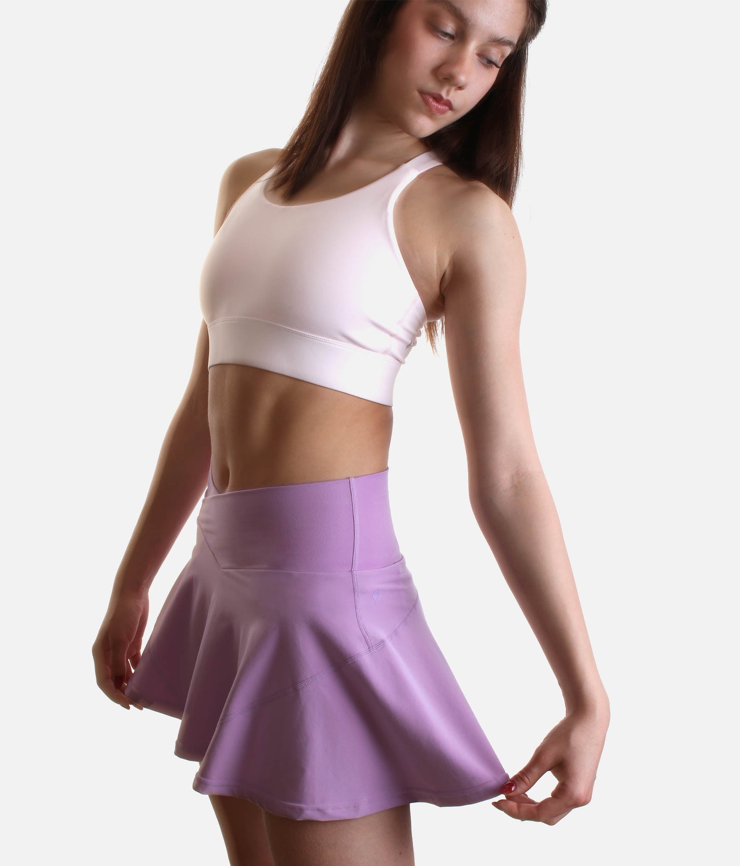 HOURGLASS Twirl Skort, Crisscross High-waisted Design